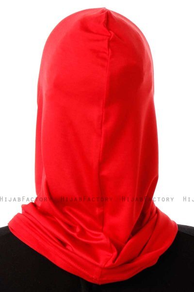 Logo Plain - Hijab Al Amira One-Piece Rojo