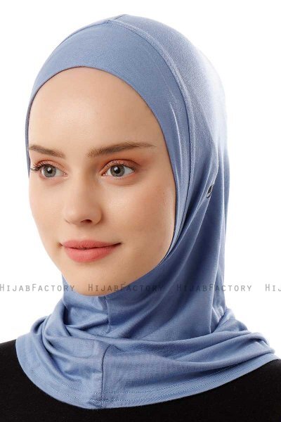 Logo Plain - Hijab Al Amira One-Piece Índigo