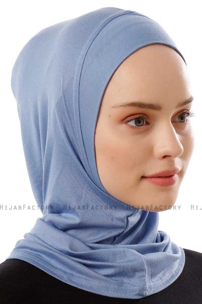 Logo Plain - Hijab Al Amira One-Piece Índigo