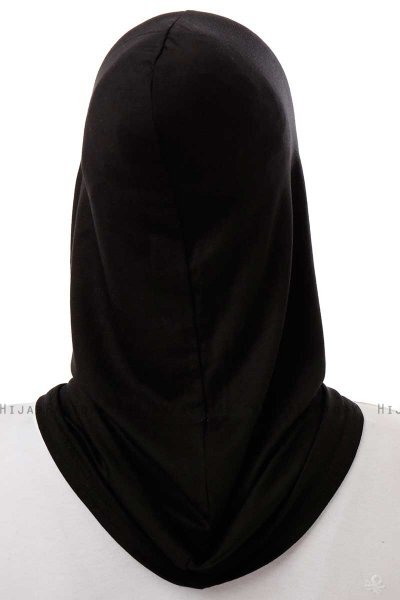 Logo Cross - Hijab Al Amira One-Piece Negro & Gold