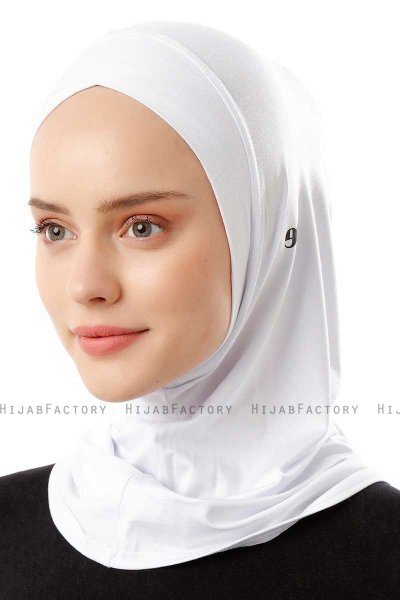 Logo Cross - Hijab Al Amira One-Piece Blanco