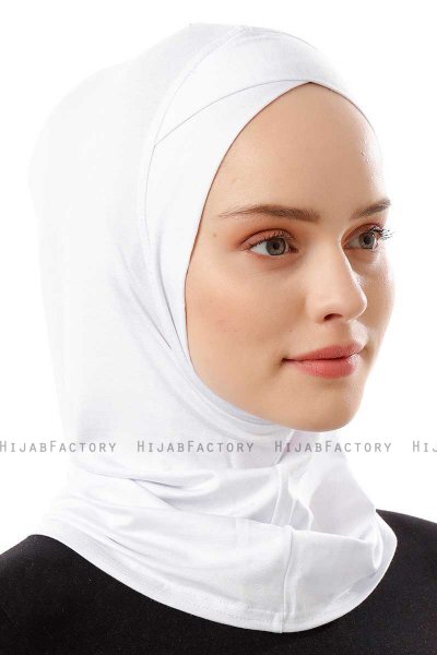 Logo Cross - Hijab Al Amira One-Piece Blanco