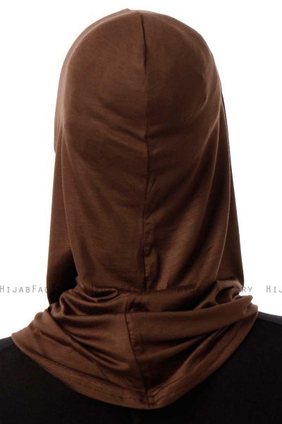 Logo Cross - Hijab Al Amira One-Piece Marrón