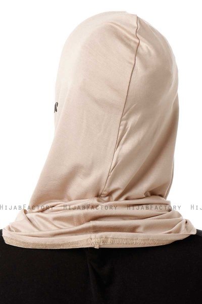 Logo Cross - Hijab Al Amira One-Piece Taupe Claro