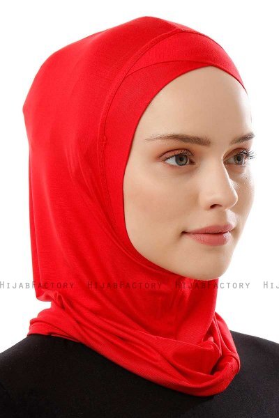 Logo Cross - Hijab Al Amira One-Piece Rojo