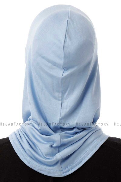 Logo Cross - Hijab Al Amira One-Piece Azul Claro