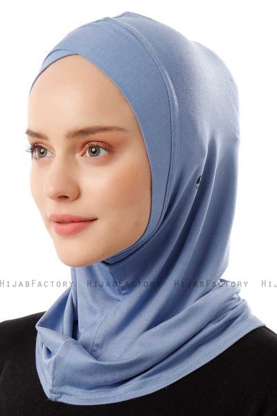 Logo Cross - Hijab Al Amira One-Piece Índigo