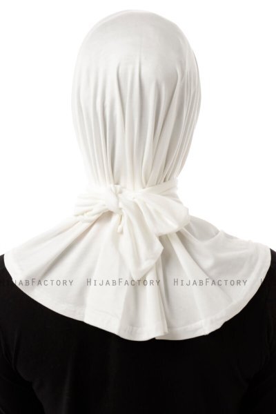 Sportif Plain - Hijab Práctico Viscosa Creme