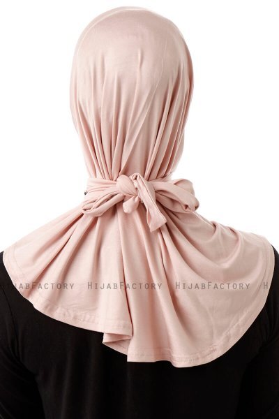 Sportif Plain - Hijab Práctico Viscosa Rosa De Antaño