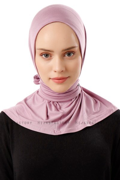 Sportif Plain - Hijab Práctico Viscosa Púrpura