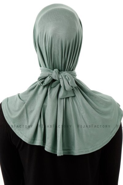 Sportif Plain - Hijab Práctico Viscosa Verde