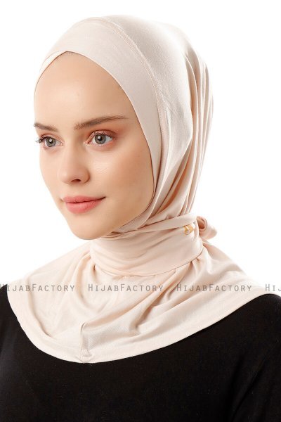 Sportif Cross - Hijab Práctico Viscosa Beige