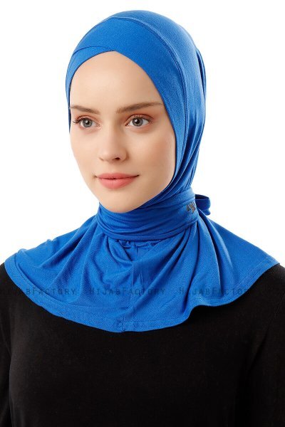Sportif Cross - Hijab Práctico Viscosa Azul