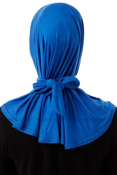 Sportif Cross - Hijab Práctico Viscosa Azul