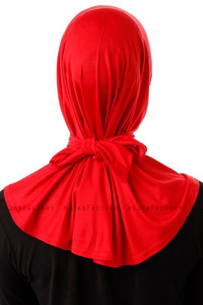 Sportif Cross - Hijab Práctico Viscosa Rojo