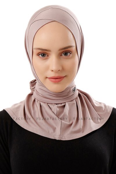 Sportif Cross - Hijab Práctico Viscosa Piedra Gris