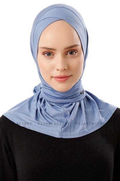 Sportif Cross - Hijab Práctico Viscosa Índigo