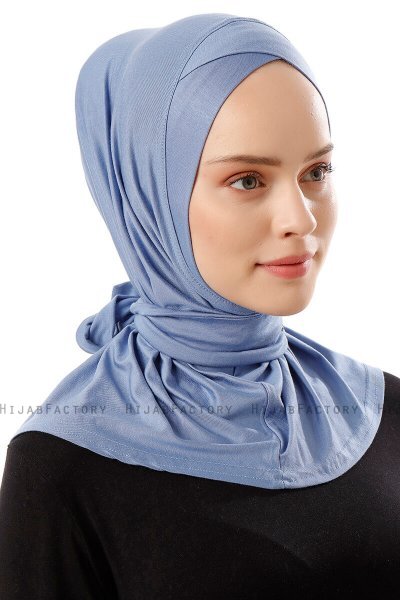 Sportif Cross - Hijab Práctico Viscosa Índigo