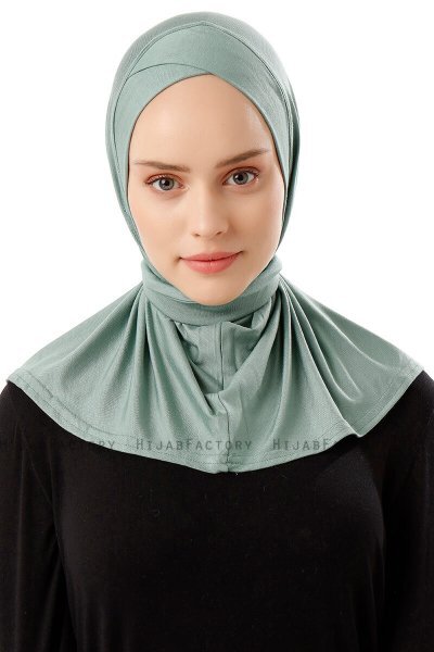 Sportif Cross - Hijab Práctico Viscosa Verde