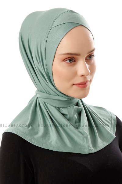 Sportif Cross - Hijab Práctico Viscosa Verde