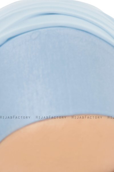 Alara Plain - Hijab Chiffon One Piece Azul Claro