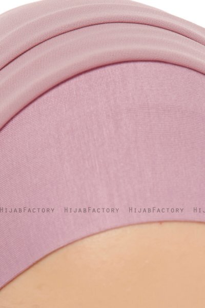 Alara Plain - Hijab Chiffon One Piece Púrpura