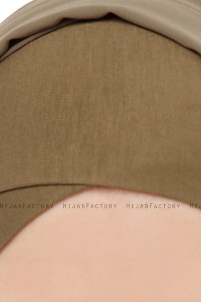 Alara Cross - Hijab Chiffon One Piece Verde Oliva