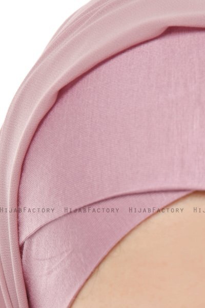 Alara Cross - Hijab Chiffon One Piece Púrpura