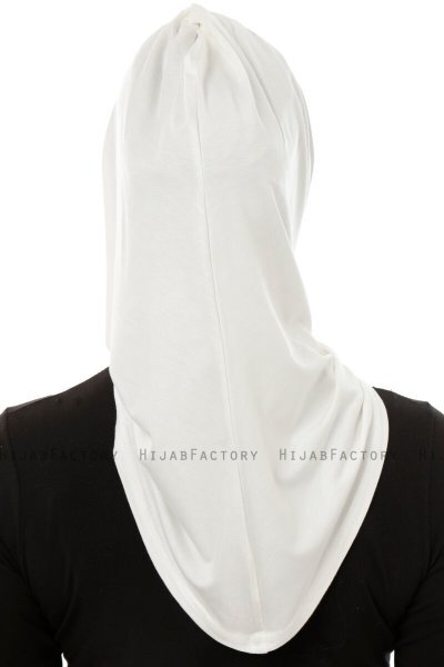 Isra Plain - Hijab One-Piece Viscosa Crema