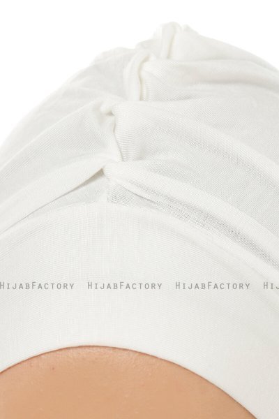 Isra Plain - Hijab One-Piece Viscosa Crema