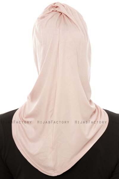 Isra Plain - Hijab One-Piece Viscosa Rosa De Antaño