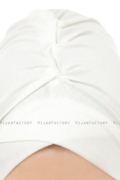 Isra Cross - Hijab One-Piece Viscosa Crema
