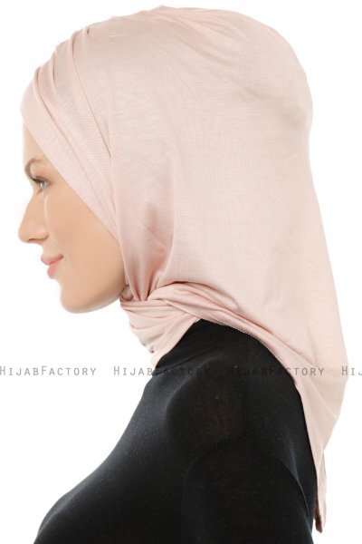 Isra Cross - Hijab One-Piece Viscosa Rosa De Antaño