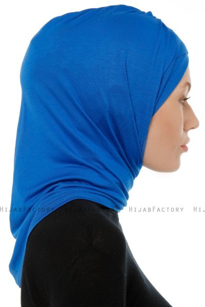 Isra Cross - Hijab One-Piece Viscosa Azul