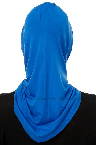 Isra Cross - Hijab One-Piece Viscosa Azul