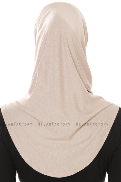 Hanfendy Plain Logo - Hijab One-Piece Rosa De Antaño