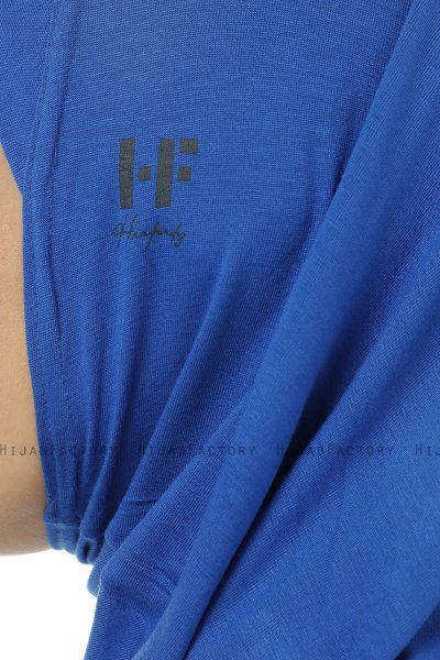 Hanfendy Plain Logo - Hijab One-Piece Azul