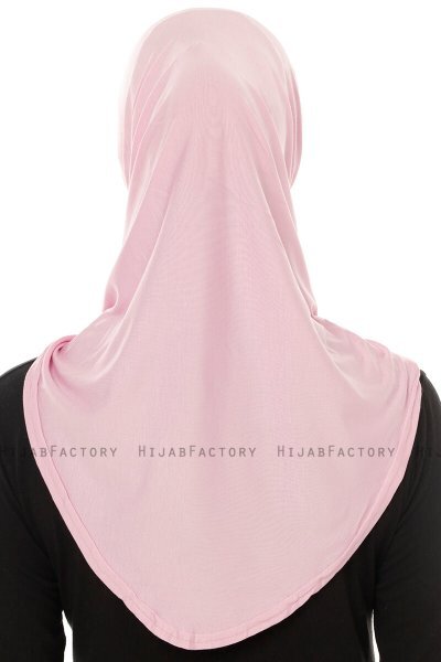 Hanfendy Plain Logo - Hijab One-Piece Rosado