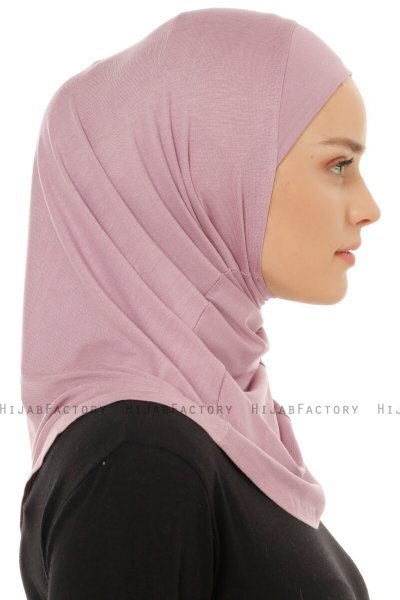 Hanfendy Plain Logo - Hijab One-Piece Púrpura