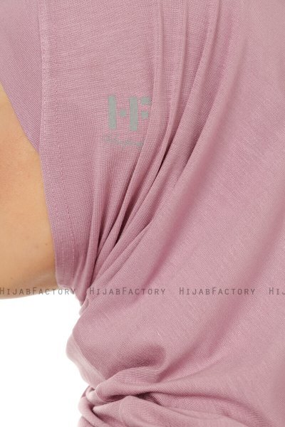 Hanfendy Plain Logo - Hijab One-Piece Púrpura