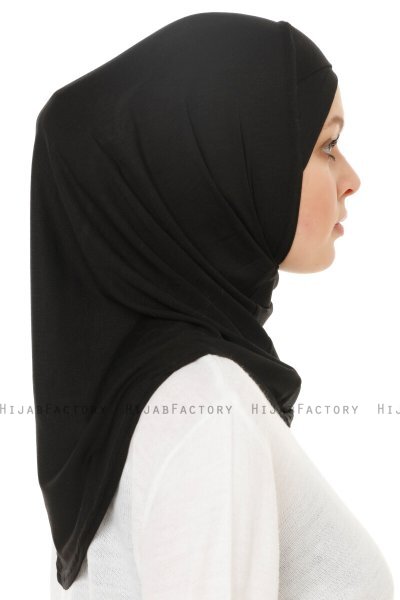 Hanfendy Cross Logo - Hijab One-Piece Negro