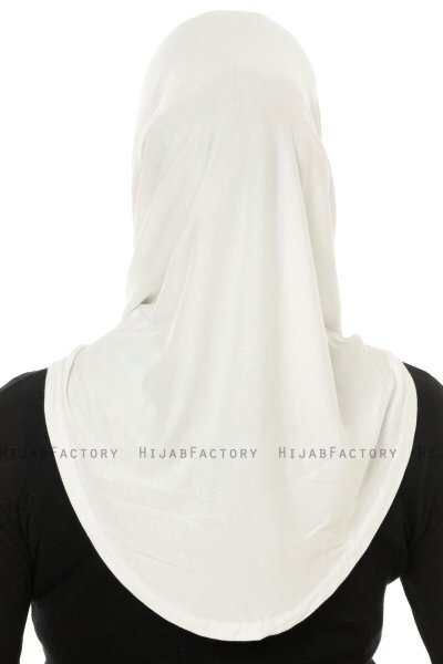 Hanfendy Cross Logo - Hijab One-Piece Crema