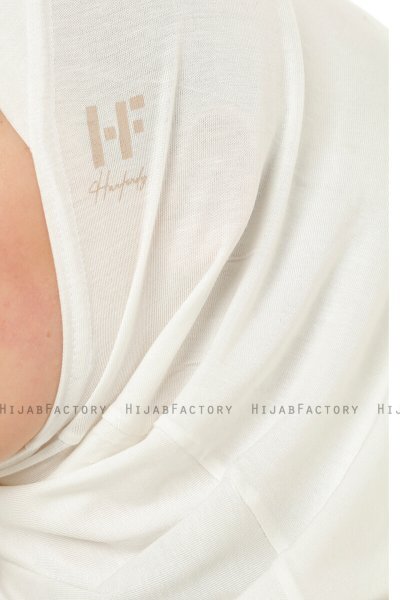 Hanfendy Cross Logo - Hijab One-Piece Crema