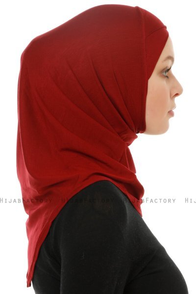 Hanfendy Cross Logo - Hijab One-Piece Burdeos