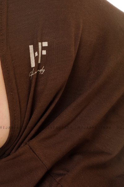Hanfendy Cross Logo - Hijab One-Piece Marrón