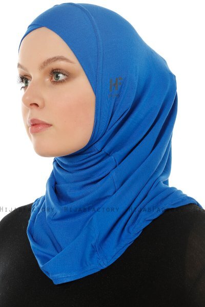 Hanfendy Cross Logo - Hijab One-Piece Azul