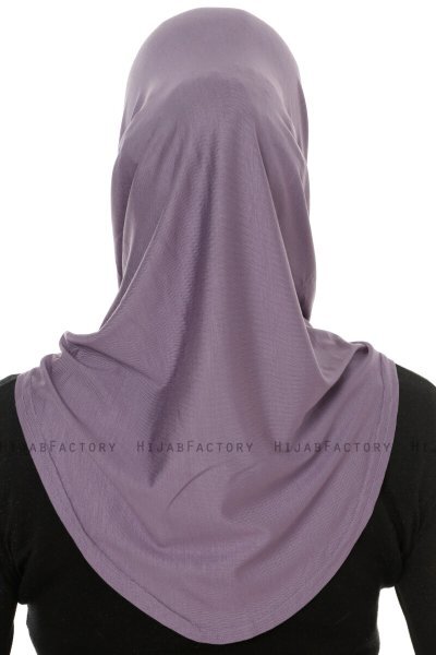 Hanfendy Cross Logo - Hijab One-Piece Morado Oscuro