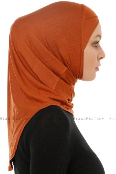 Hanfendy Cross Logo - Hijab One-Piece Ladrillo