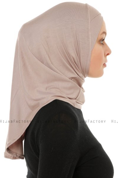 Hanfendy Cross Logo - Hijab One-Piece Piedra Gris
