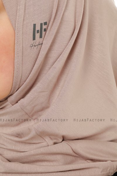 Hanfendy Cross Logo - Hijab One-Piece Piedra Gris